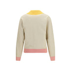 Beige Cotton Sweatshirt