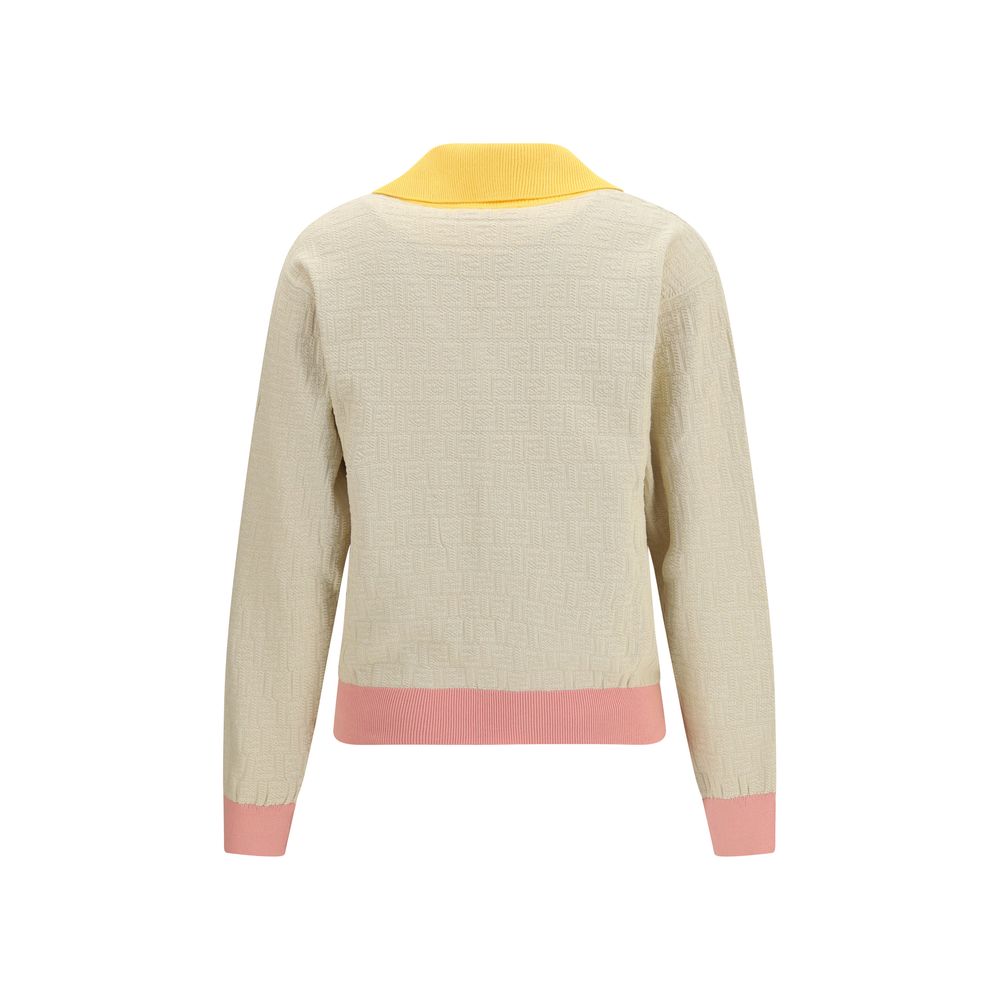 Beige Cotton Sweatshirt