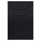 Black Lyocell Tank Tops