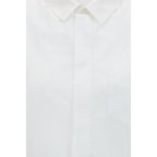 White Cotton Shortsleeve Shirt