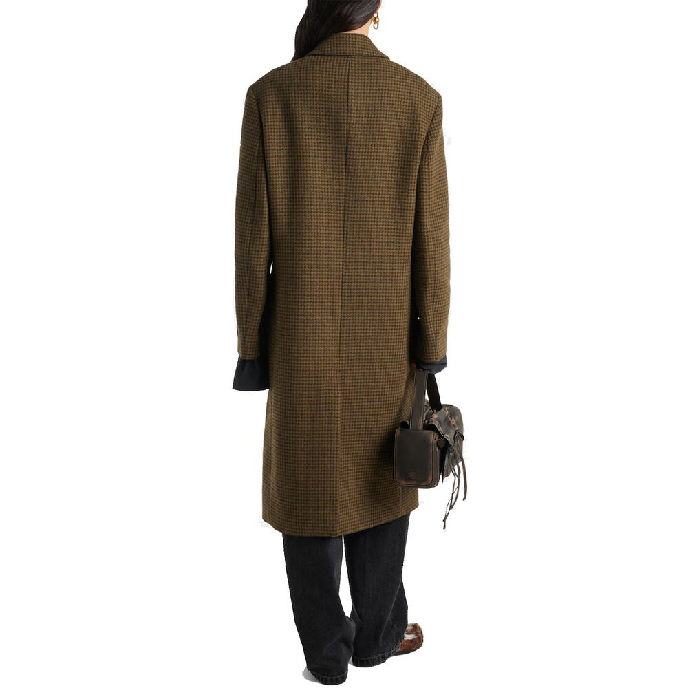 Brown Fibers Coat