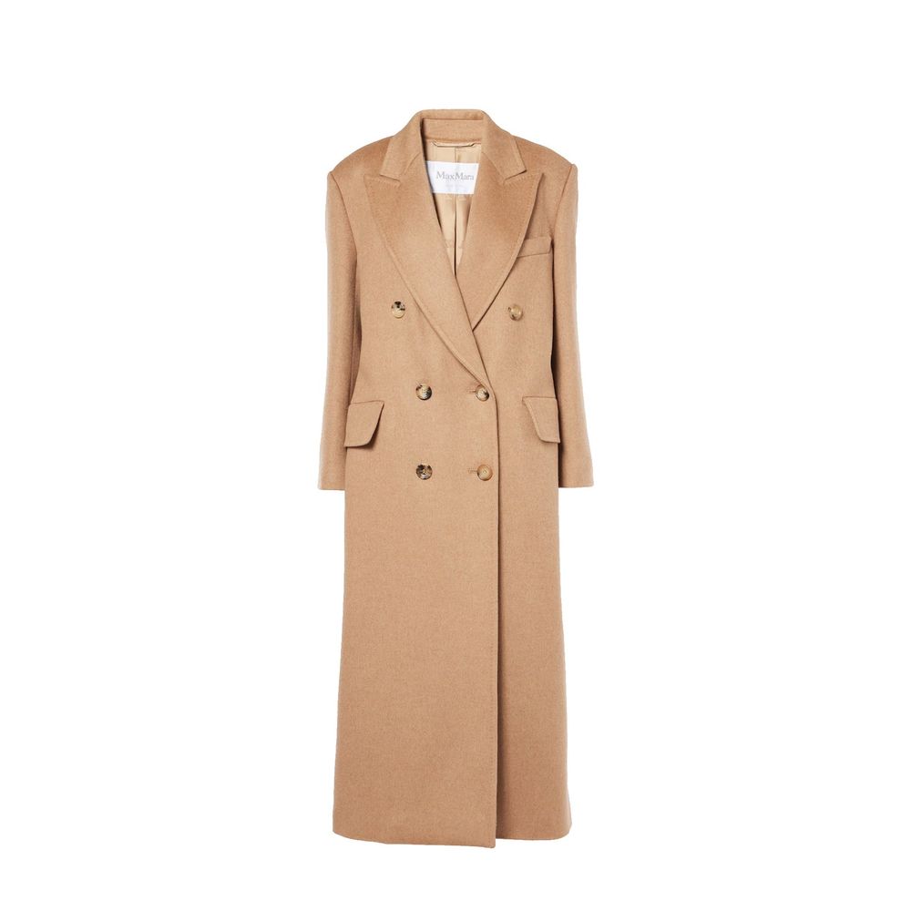 Brown Virgin Wool Coat