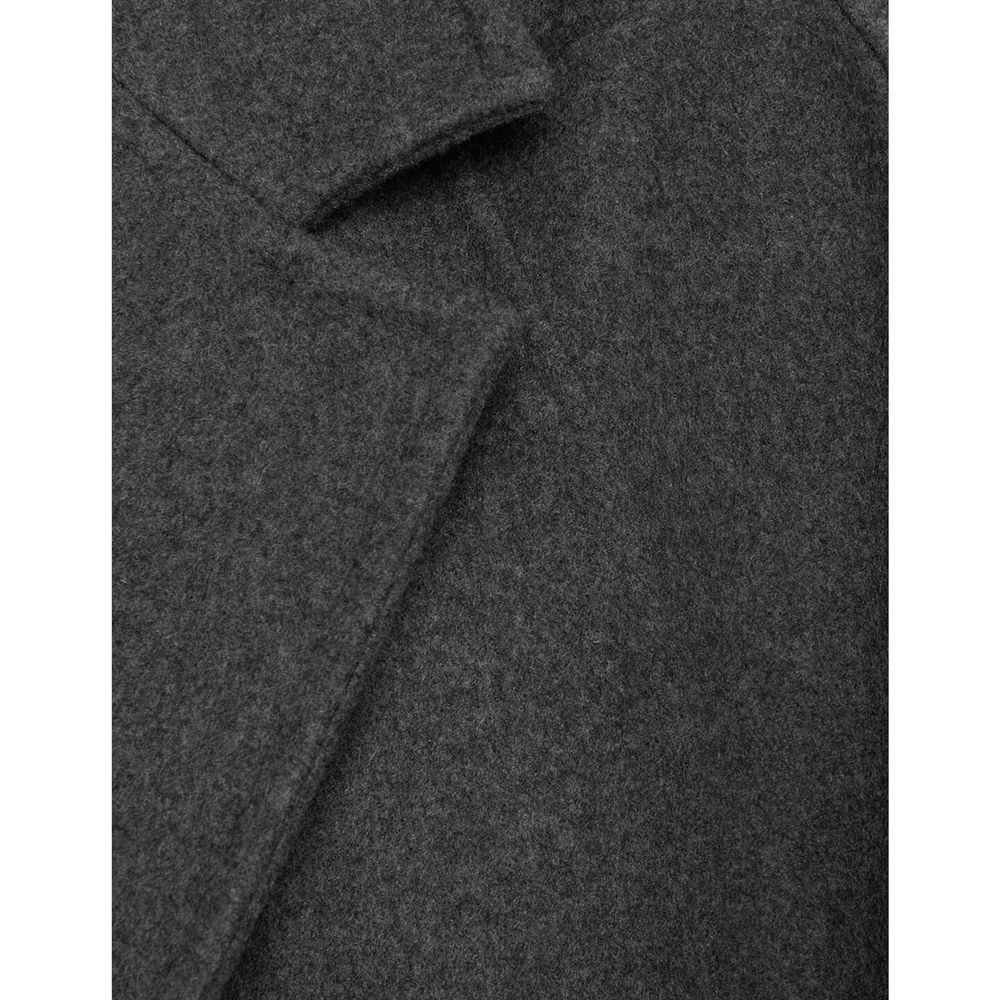 Gray Cashmere Coat