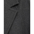 Gray Cashmere Coat