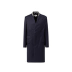 Blue Wool Coat