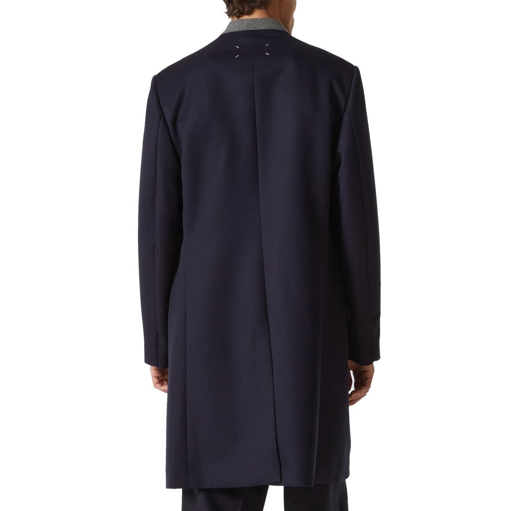 Blue Wool Coat