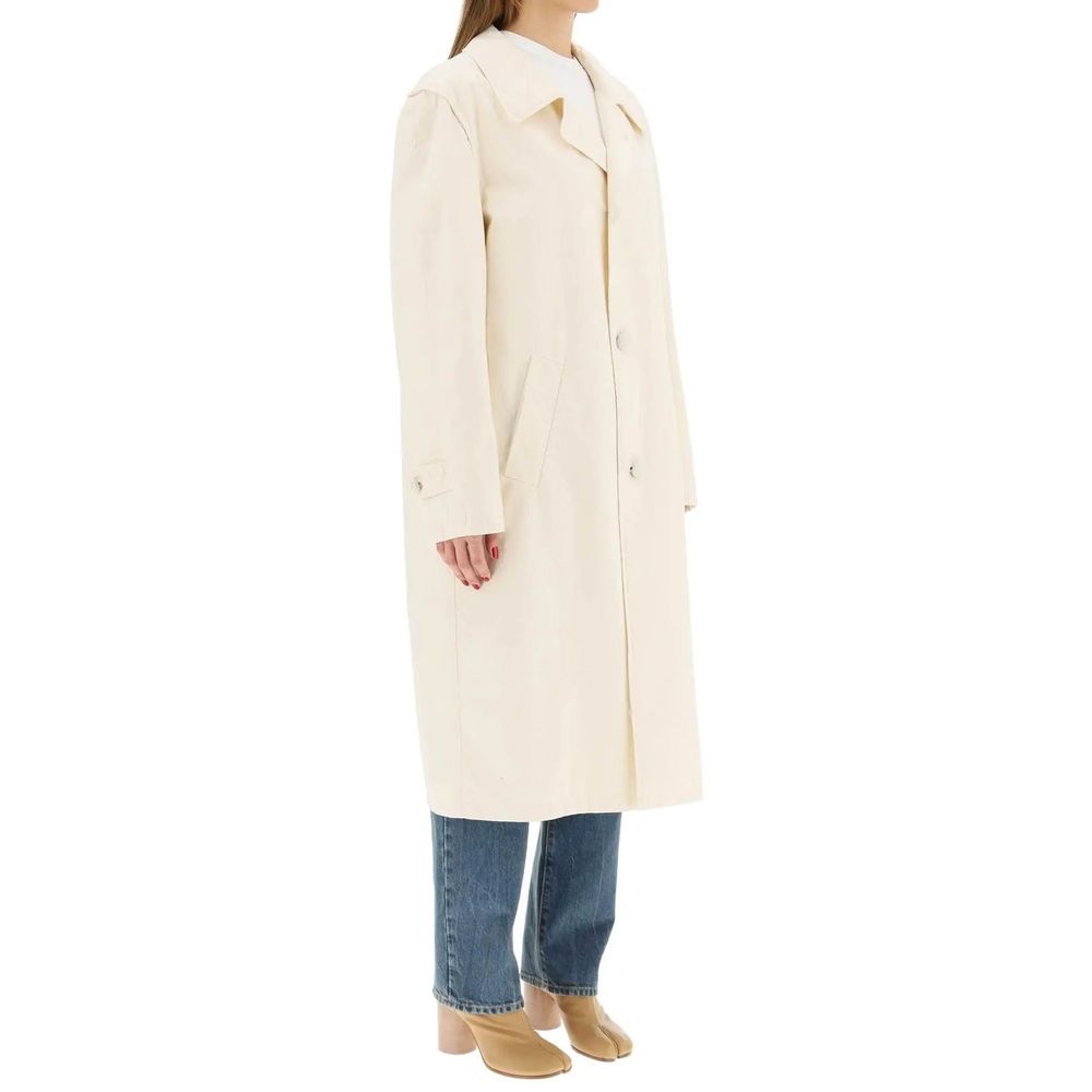 White Cotton Coat