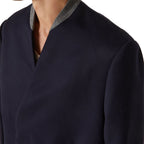 Blue Wool Coat