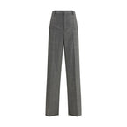Gray Wool Dress Pants