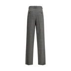 Gray Wool Dress Pants