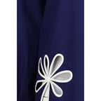 Blue Cotton Pattern Shirt