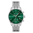 Gray Stainless Steel Dress Watch