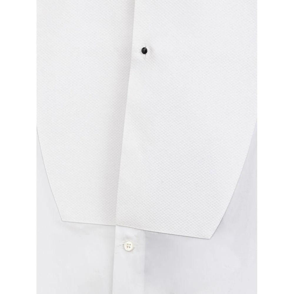 White Cotton Dress Shirt