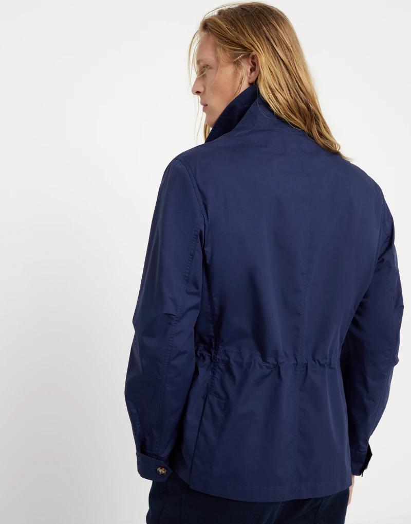 Blue Polyester Coat