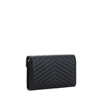 Black Calf Leather Bos Taurus Shoulder Bag