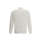 White Cotton Sweatshirt