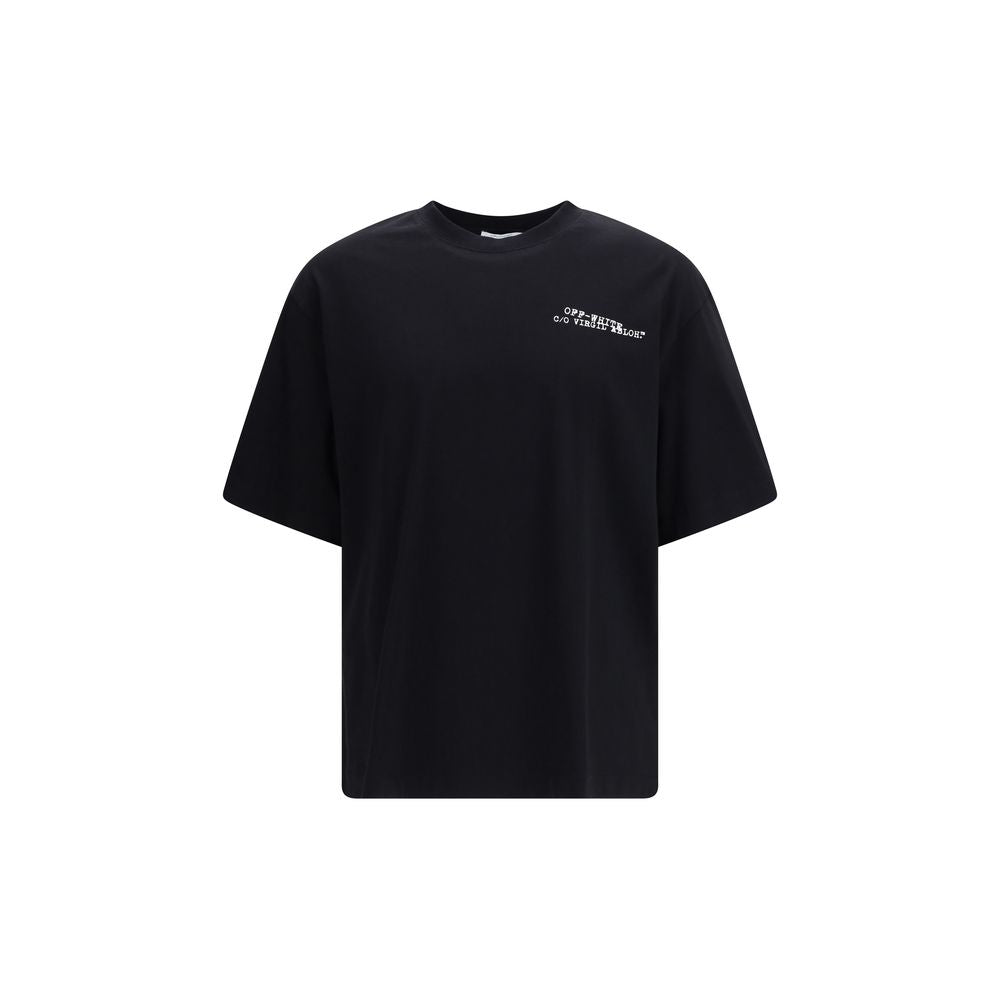 Black Cotton T-Shirt