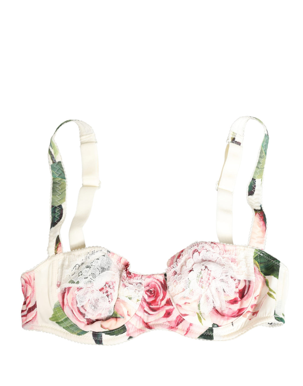 Multicolor Floral Semi-Pad Underwire Underwear