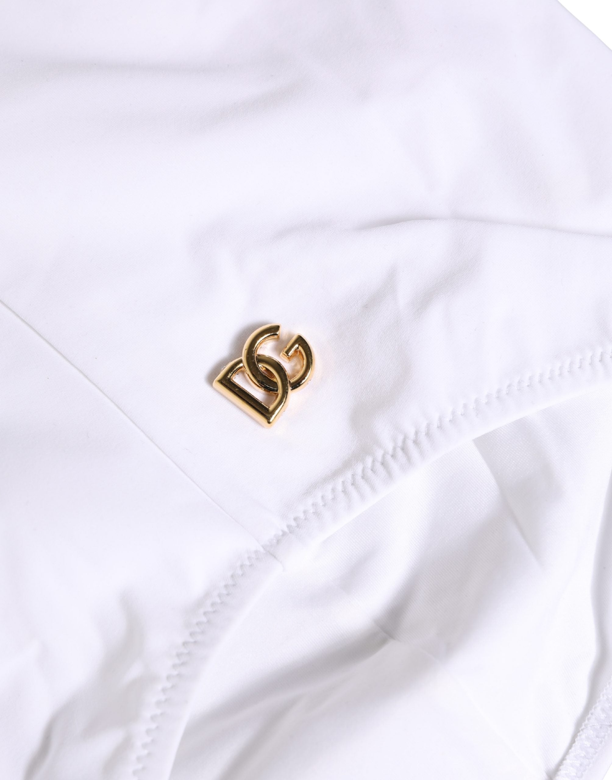 White Halter Top High Waist Bikini Bottom Swimwear