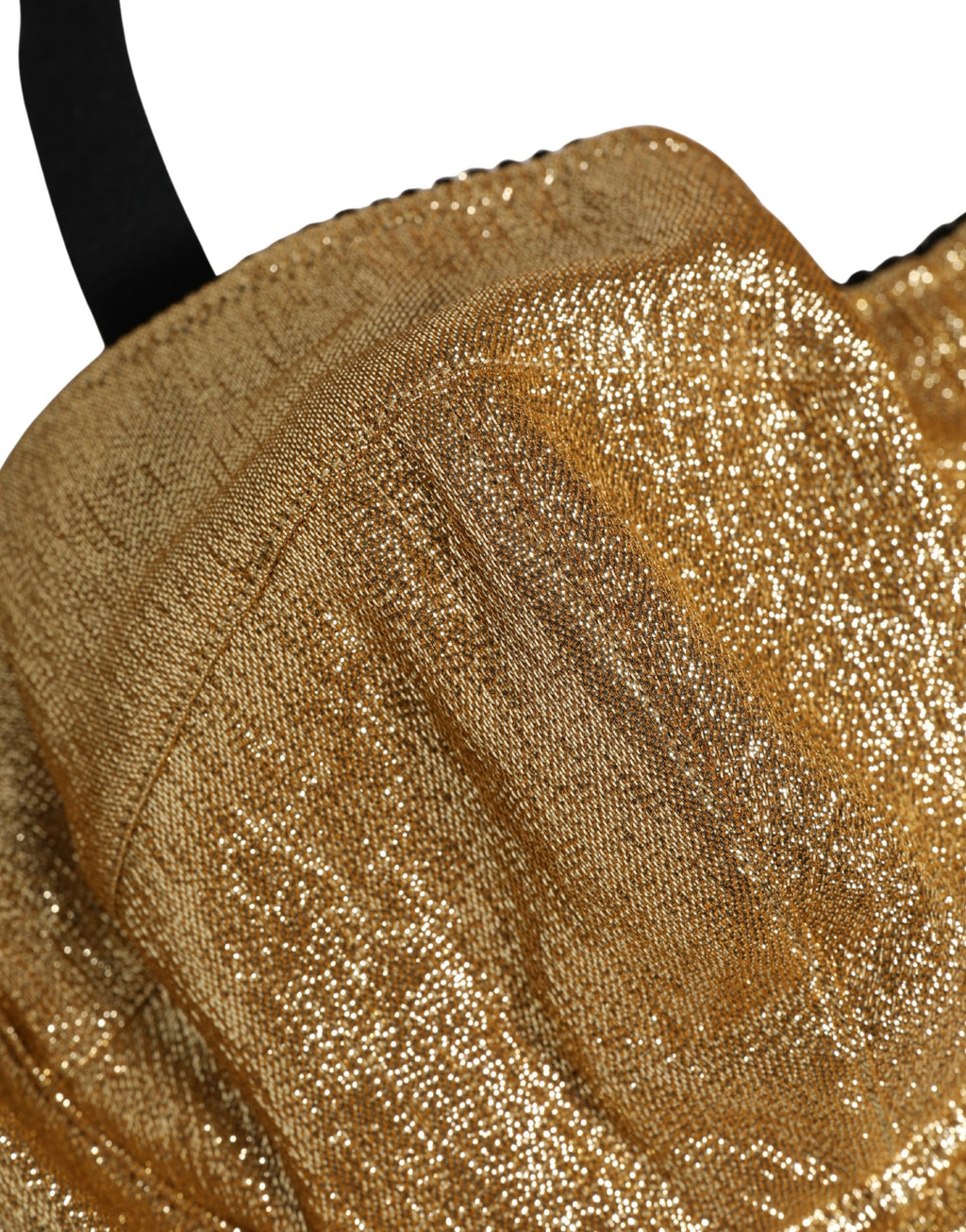 Gold Semi-Pad Underwire Balconette Bra Underwear