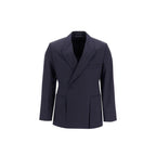 Blue Virgin Wool Blazer