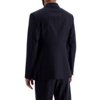 Blue Virgin Wool Blazer