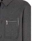 Gray Cashmere Coat
