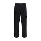 Black Cotton Cargo Pants