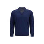 Blue Cotton Sweatshirt