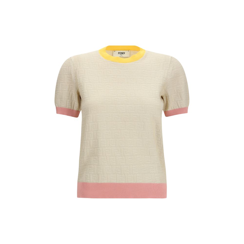 Beige Cotton Sweatshirt