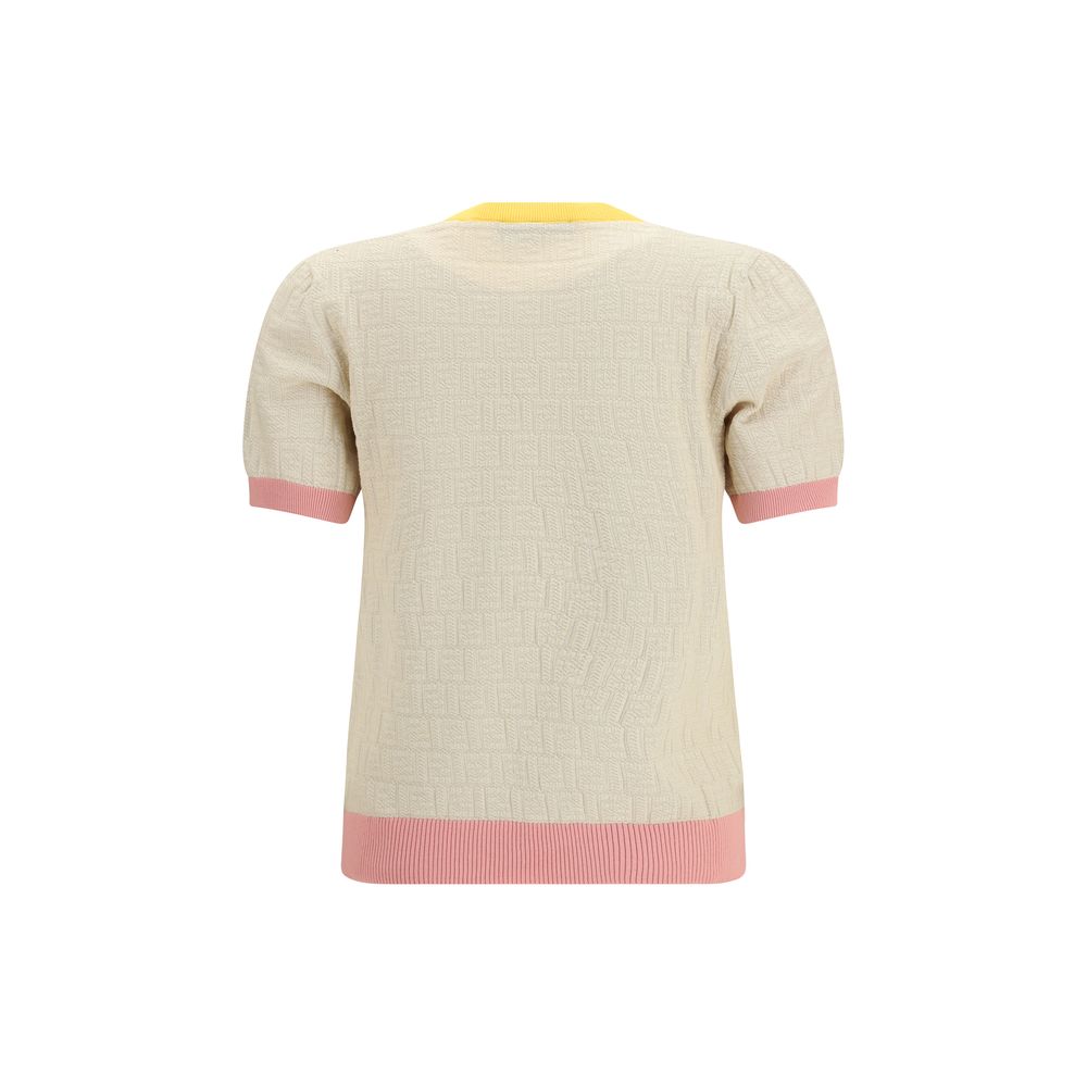 Beige Cotton Sweatshirt