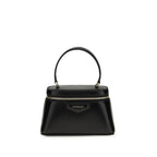 Black Calf Leather Bos Taurus Handbag