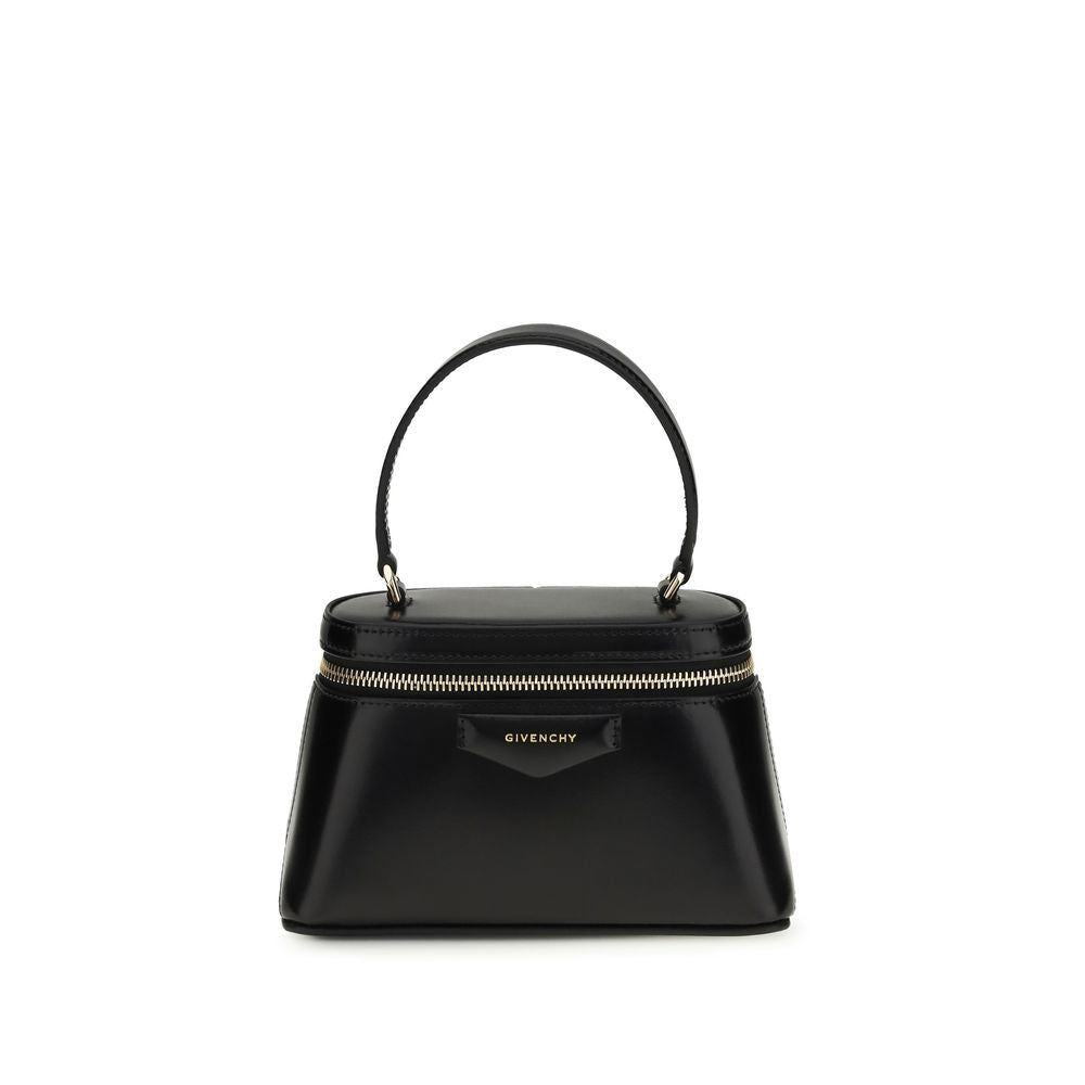 Black Calf Leather Bos Taurus Handbag