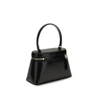 Black Calf Leather Bos Taurus Handbag
