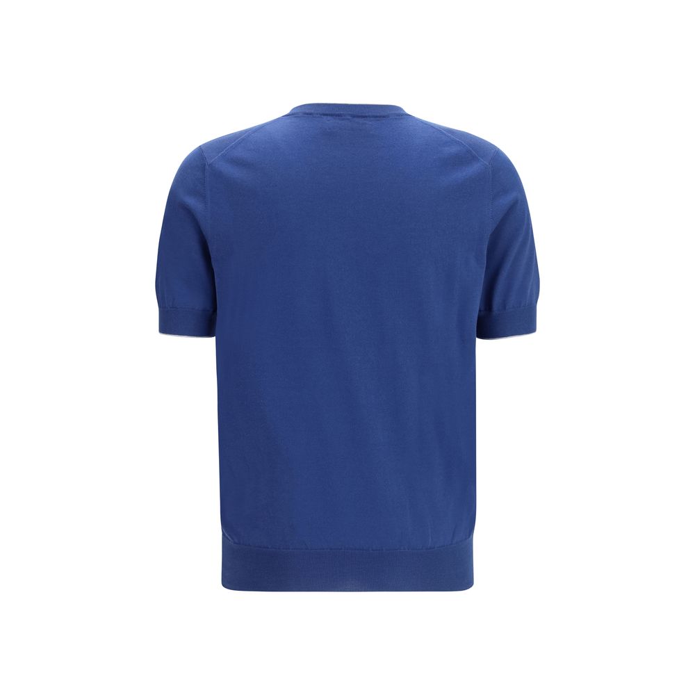 Blue Cotton T-Shirt