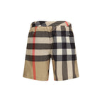 Multicolor Polyester Shorts