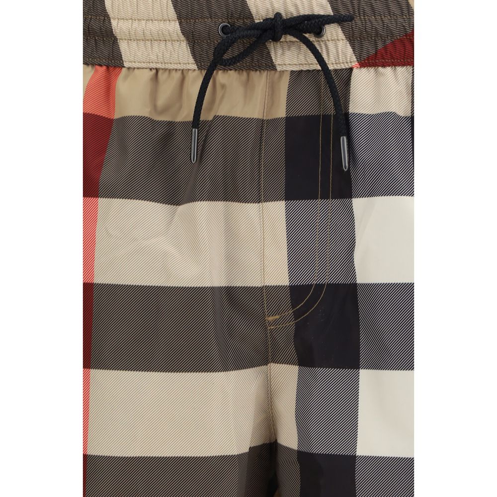 Multicolor Polyester Shorts