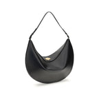 Black Calf Leather Bos Taurus Shoulder Bag