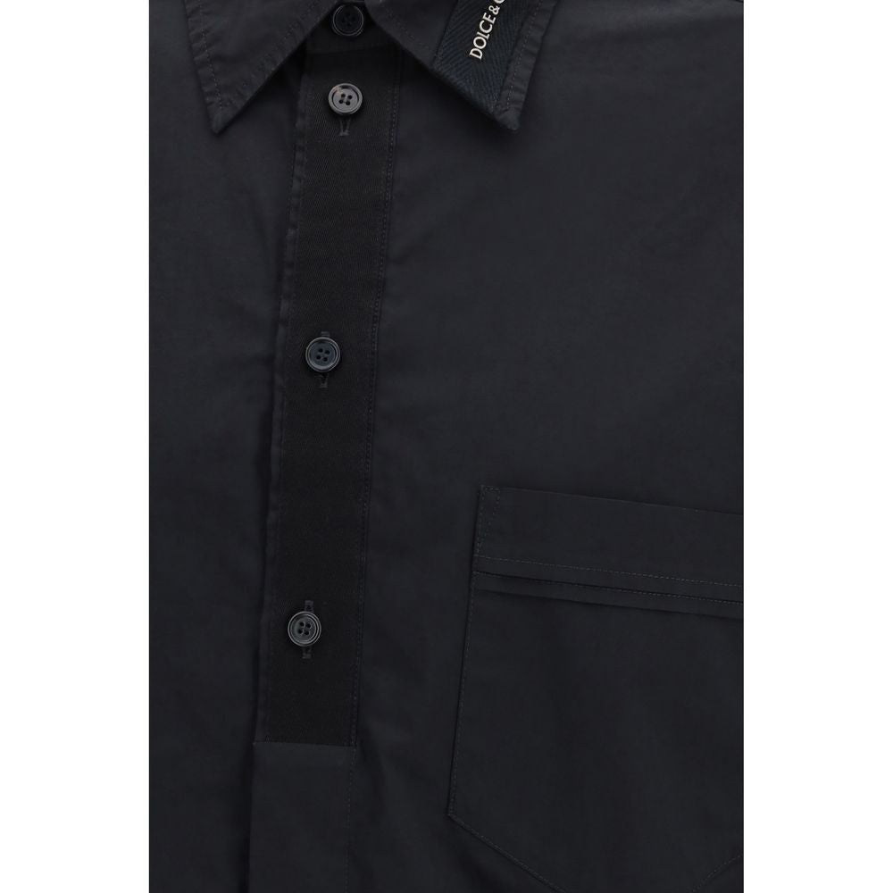 Black Cotton Shirt