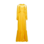 Bicolor Acetate Casual Dress