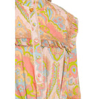 Multicolor Cotton Casual Dress