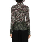 Bicolor Cotton Long Sleeve T-Shirt