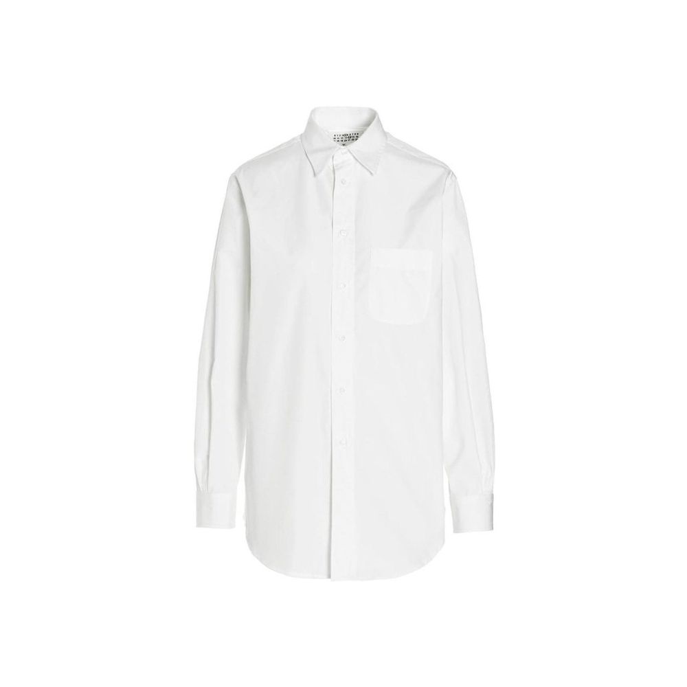 White Cotton Dress Shirt
