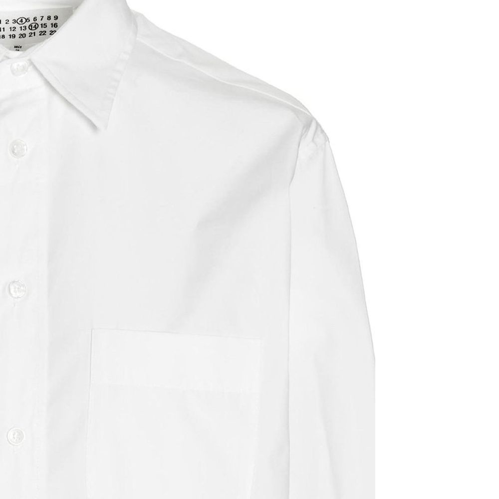White Cotton Dress Shirt