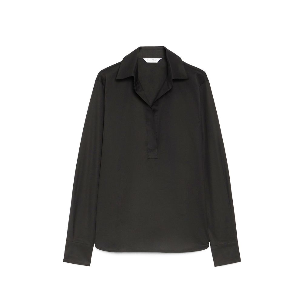 Black Cotton Shirt