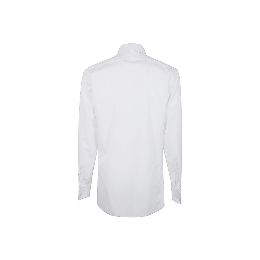 White Cotton Dress Shirt