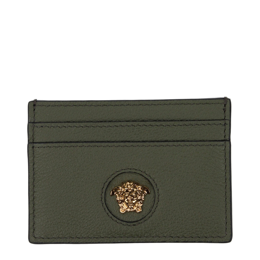 Green Leather Cardholder