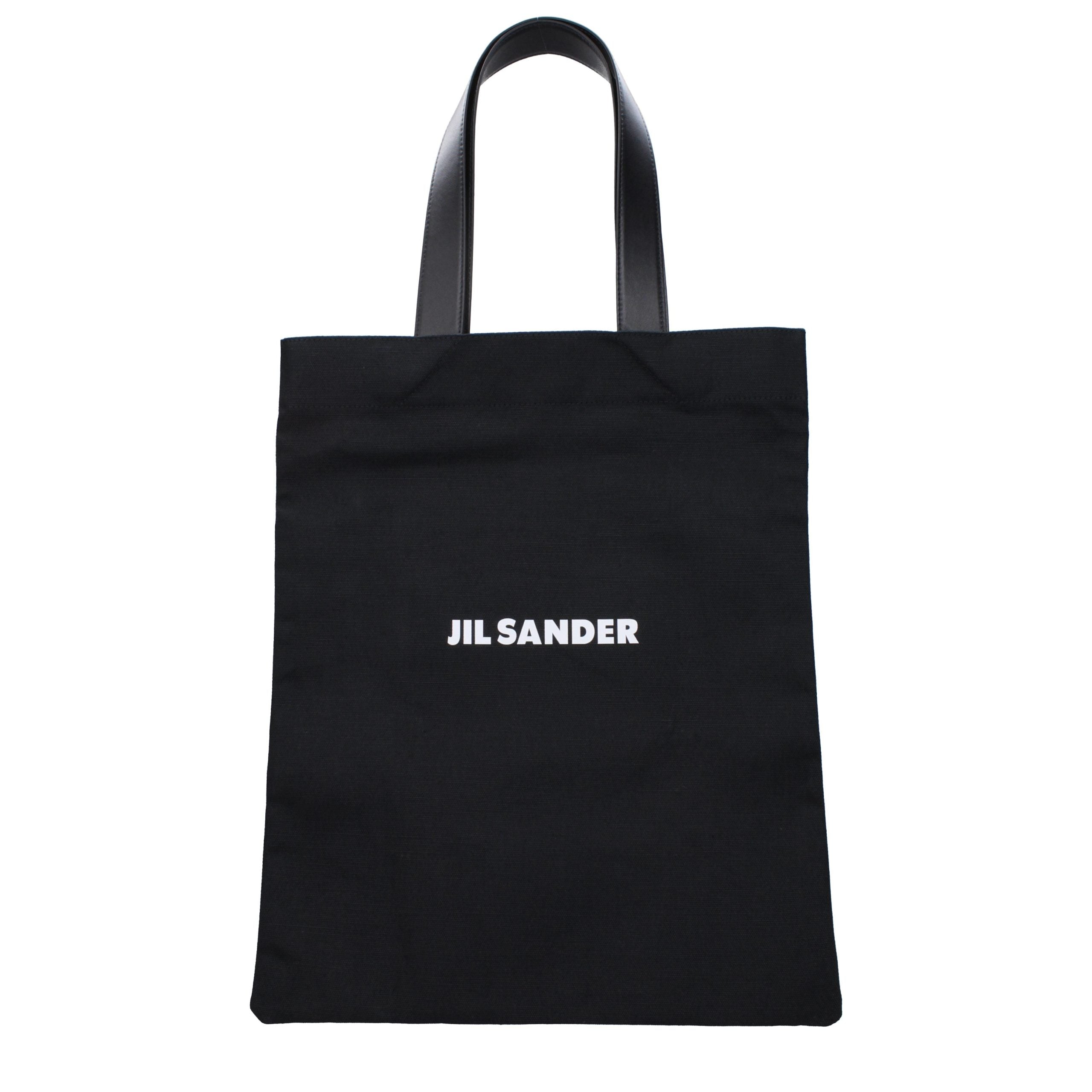 Black Linen Shoulder Bag