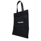 Black Linen Shoulder Bag