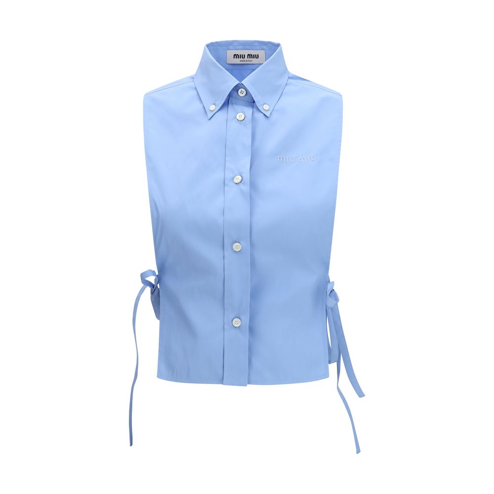 Blue Cotton Shirt
